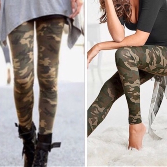 none Pants - Camouflage leggings in one size fits all